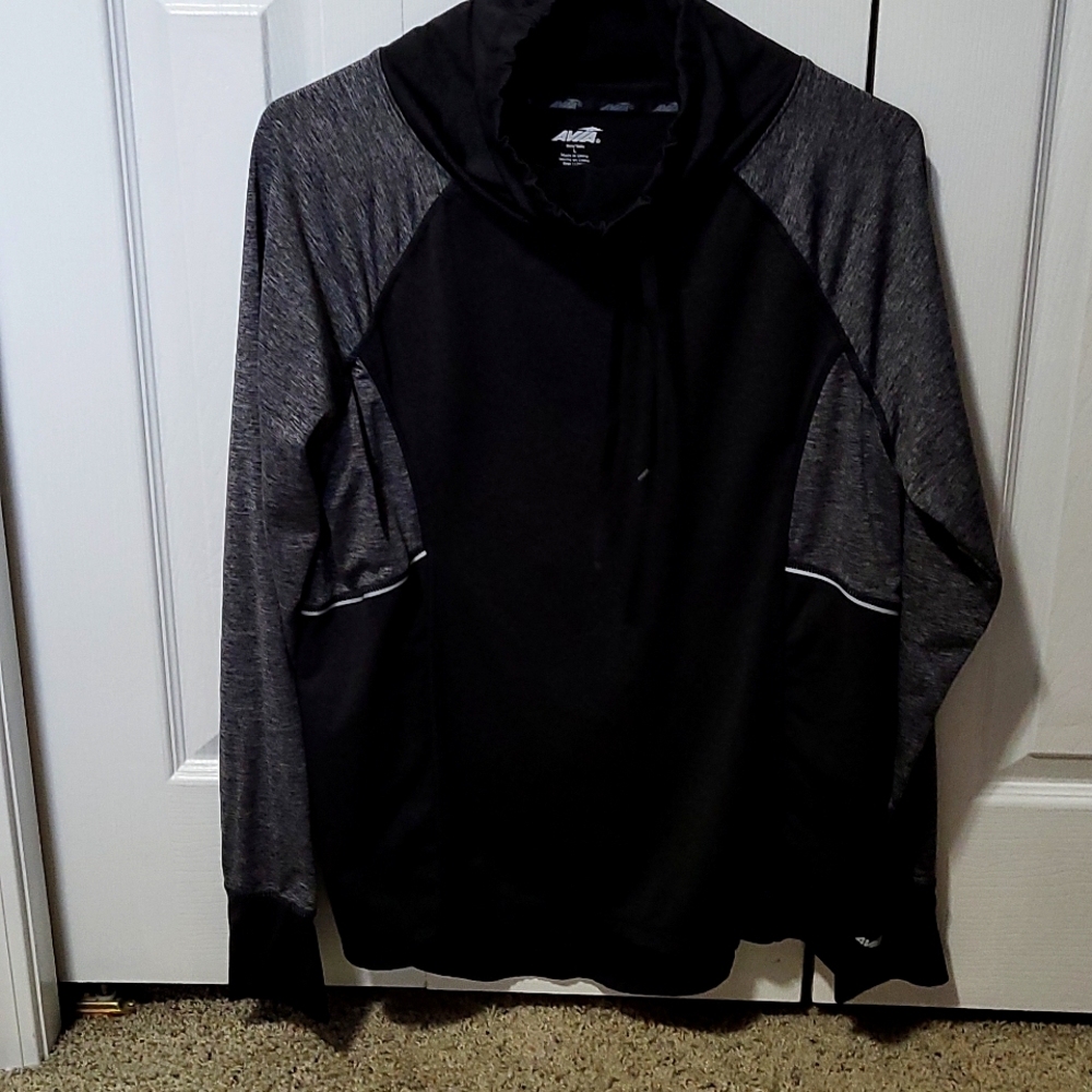 Avia cowl neck long sleeve athletic shirt